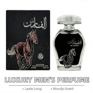 Perfume en Spray de Alta Calidad, 100 ml, Lujoso y Moderno, con Cabeza de Caballo Negra, en Caja de Regalo, Aroma Floral, Frutal y Amaderado, de Larga Duración, para Hombre, Original, China - Product Image 2