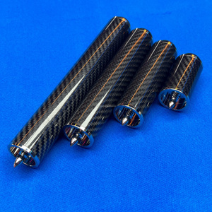 Cuetec Predator Snooker Billard Extension de queue de billard 2 pouces/4 pouces/6 pouces/8 pouces Tailles Matériau en fibre de carbone Léger Durable - Product Image 1