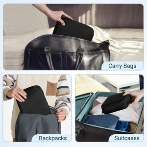 Có Thể Điều Chỉnh Khe Cắm Du Lịch Kính Mát Tổ Chức Người Đàn Ông Của Kính Mắt Trường Hợp Hộp Lưu Trữ Nhiều Cặp Công Suất Mùi Bằng Chứng Tính Năng - Product Image 6