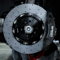 Pour BMW X6 Racing disque de frein mise à niveau 395mm carbone céramique roue avant Mod G05 G18 E53 E70 F15 F85 carbone céramique Rotor
