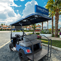 Voiturette de golf électrique 4 places, nouvelle conception 2026, batterie lithium 60V, autonomie 100 km, certifiée CE, pour parcours de golf