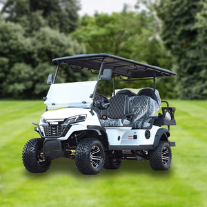 Off-Road 4 Wheel Motor Drive 6 asientos vehículos alimentados por batería Club <span class=keywords><strong>Car</strong></span> Buggy Cart Golf <span class=keywords><strong>Car</strong></span> Pickup Electric Golf Cart - Product Image 1