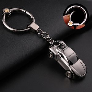 Mini Llavero Creativo 3D de Aleación de Zinc con Impresión UV, Linterna LED para Coche, Regalo de Moda para Mujer, Colgante de Llavero Lindo para Parejas - Product Image 3