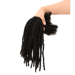 Extensions de dreadlocks Originea, 10 mèches, cheveux naturels humains, non traités, extensions de cheveux bruts, 0,4/0,6/0,8 cm - Product Image 3