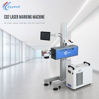 Machine de marquage laser UV de remplacement Flying TTO sans consommables, marquage à froid pour les fabricants de lignes d'emballage