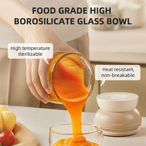 Hachoir Électrique <span class=keywords><strong>Mini</strong></span> Multifonctionnel Portable USB, pour Piment Oignon Sauce Ail, Broyeur Mixeur Trancheur pour Petite Cuisine - Product Image 6