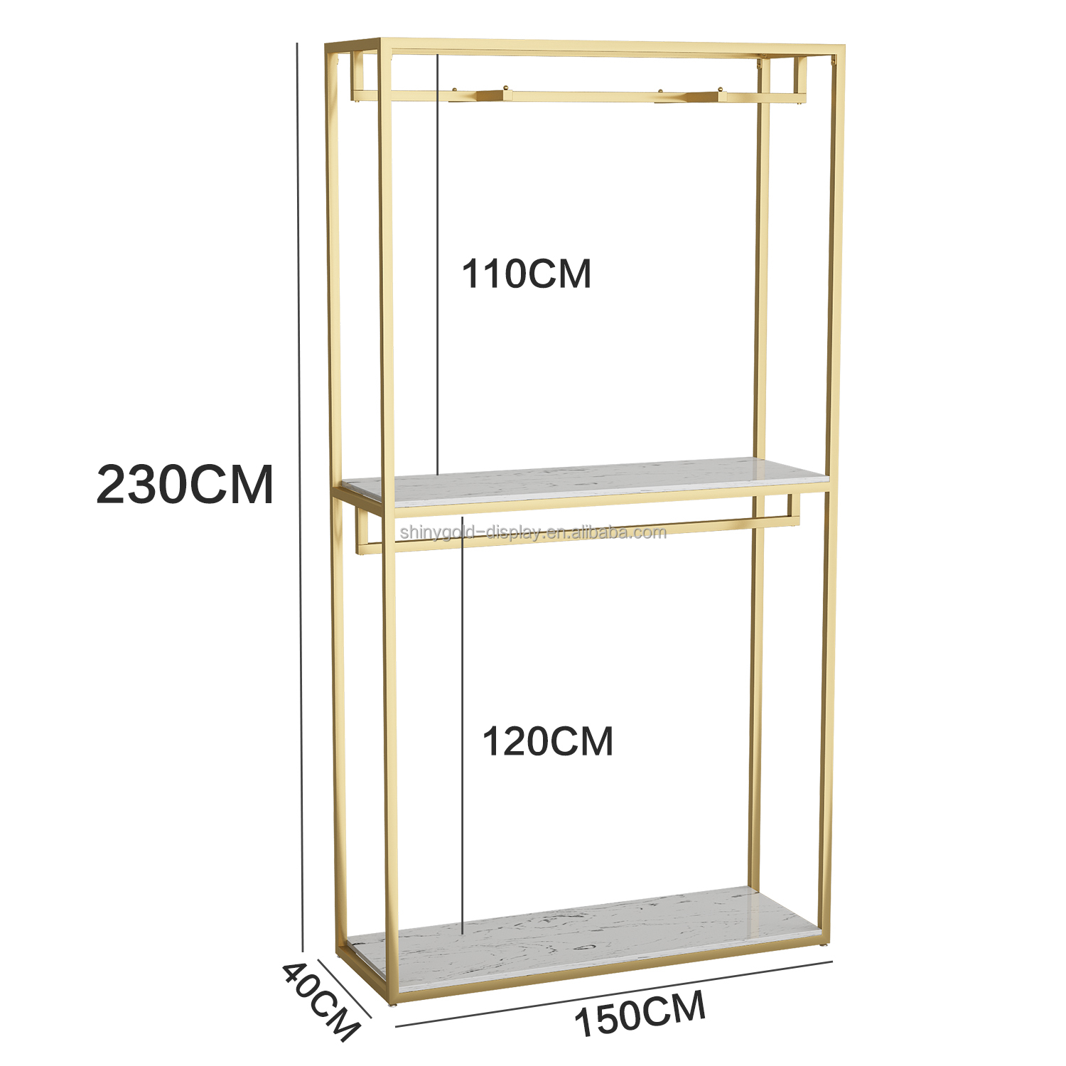 P: 150*40*230CM