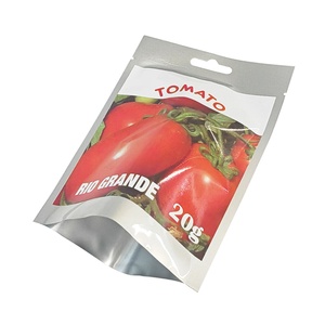 Bolsas de Mylar con Logotipo Impreso Personalizado, Bolsas con Sellado de Tres Lados, Bolsas de Plástico para Semillas de Vegetales, Tomate, Girasol y Flores - Product Image 3