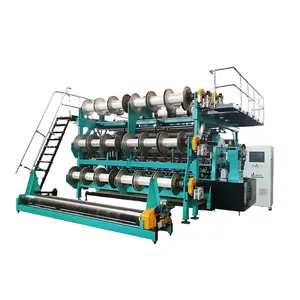 China Changezhou can make cushion fabric mesh warp knitting machine for sales latch needle textile machines