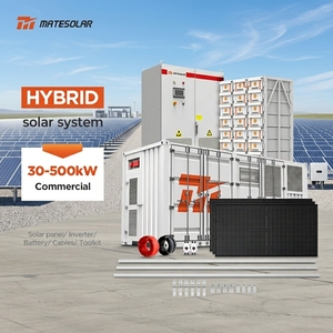 Sistema de Almacenamiento de Energía Solar Comercial a Gran Escala, 50KW 300KW 500KW, Solución Híbrida de Respaldo de Energía Fuera de la Red para Edificios Industriales - Product Image 1