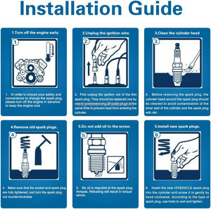 Bougies d'allumage Iridium 90919-01243 FK16HR11 pour Toyota Corolla Premio Vitz Auris Sienta Porte/Spade – Pièce de rechange - Product Image 5