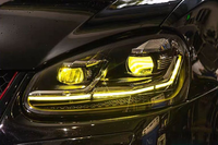 AURON 2003-2011 VW Golf 5 Lámpara LED de Luz Baja, Directo de Fábrica, Nueva, 12V 36W 6000 lm 6000K, Ajuste Universal, 6 Meses de Garantía, Alta Calidad