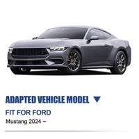 Lampu Kabut Belakang LED Dual Tone Merah Putih Amber untuk Ford Mustang 2024 Set Lampu Rem Mundur Sein dan Lampu Belakang