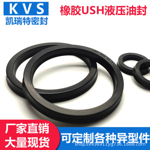 ซีลน้ำมันไฮดรอลิกยางไนไตรล์ KVS USH ขนาดเส้นผ่านศูนย์กลางภายใน 11.2-275 สำหรับระบบไฮดรอลิก - Product Image 3