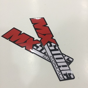 Pegatinas Adhesivas Impresas Personalizadas con el Logotipo de la Tienda MX para Motocross y Decoración de Vehículos - Product Image 3