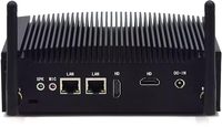 Mini PC industriel sans ventilateur, 16 Go de RAM, 512 Go de SSD, Core I5 8350U, ordinateur de bureau Windows 11 Pro avec 4K 2*HD 2*RS232 COM