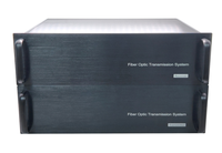 Convertisseur/Extendeur de signal pathologique audio Ethernet double LC à fibre optique 12G SDI 14 canaux SDI en entrée, 2 canaux 12G SDI 4K en sortie