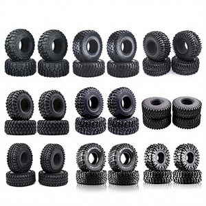 Neumático <span class=keywords><strong>de</strong></span> Goma para Coche RC 1/10, 1.9, 2.2, 2.6 Pulgadas, Neumático Todoterreno <span class=keywords><strong>de</strong></span> Alto Rendimiento, Agarre Fuerte y Duradero para Mejorar Modelos <span class=keywords><strong>de</strong></span> Coches RC - Product Image 1