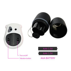 Kleine Compacte Krachtige 10 Modi Stille Waterdichte Siliconen Afstandsbediening Liefde Ei Vibrator Voor Vrouwen Roze Zwart - Product Image 4