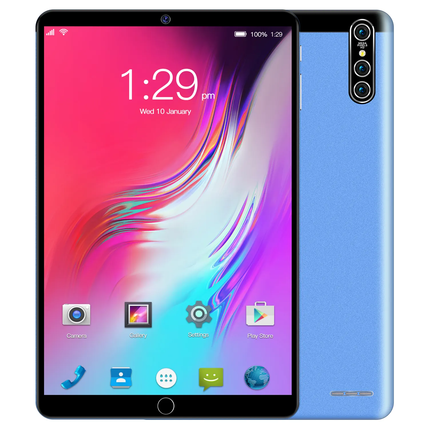 Nuovo a buon mercato 10.1 pollici tablet quad core Unicom-3G wifi sistema Android supporto GPS posizione touch screen