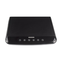 13.3 pouces de large IPS LCD écran stéréo MP5 lecteur rabattable toit montage moniteur télécommande 1920*1080 connexion USB 12V