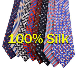 Cà vạt lụa 100% in theo yêu cầu/bán buôn từ xưởng Trung Quốc, giá thấp, thiết kế đẹp, cà vạt rẻ cho doanh nhân - Product Image 1