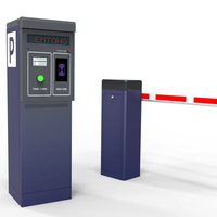 Distributeur de billets de codes à barres RFID UHF et système de stationnement de voiture Compatible sans fil Machine de porte automatique