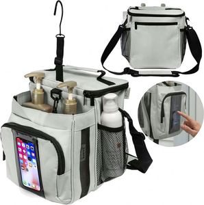 Sac de toilette imperméable et à séchage rapide pour femmes, essentiels de voyage, essentiels pour la chambre de collège, fabriqué en usine BSCI - Product Image 2