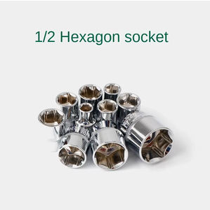 61 件套 1/4 英寸套筒扳手工具套装手动工具箱汽车维修工具在维修和修复工作中有良好的使用效果 - Product Image 3