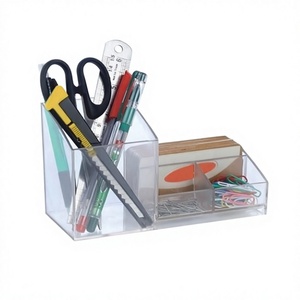Fabulous Design Clear Acrylic Desk Organizer With Exclusive Quality Table Top Desk Organizer At Lowest Price - Product Image 1