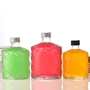 Bouteilles en verre réutilisables écologiques et recyclables avec bouchon à vis pour jus, boissons, spiritueux et <span class=keywords><strong>vodka</strong></span> – Vente en gros – 50ml, 100ml, 200ml, 250ml, 350ml, 500ml - Product Image 5
