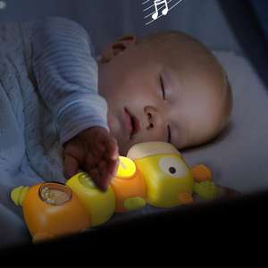 Apaisant <span class=keywords><strong>hochet</strong></span> de dentition jouet sensoriel bébé musique éclairage mignon girafe main secouant anneau de dentition cloche 2025 <span class=keywords><strong>hochet</strong></span> de dentition - Product Image 3