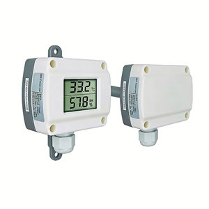 Capteur de température et d'humidité de type conduit industriel, transmetteur avec commutateur DIP pour réglage personnalisé de la plage, précision de 1,8 % RH, sortie RS485 - Product Image 2