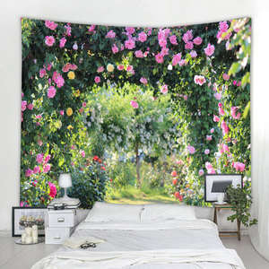 Tapiz Tejido Personalizado de Varios Estilos <span class=keywords><strong>para</strong></span> Decoración de Sala de Estar |   Tapicería con Logotipo Personalizado al por Mayor - Product Image 3