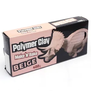 400g handgemachte Großhandel benutzer definierte bunte sichere Ofen backen Polymer Clay