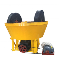 Moulin à mastic mobile pour 16 types, dispositif pour graveuse dans les rochers dorées, machine de meulage humide pour roche