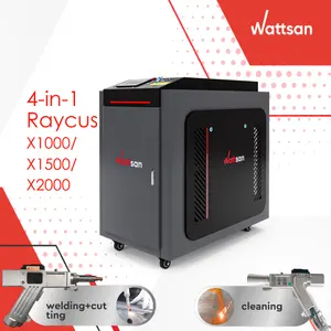 Wattsan 4-en-1 Raycus puissante nouvelle génération 1000w 1500w 2000w machine de découpe de soudage laser 3 en 1