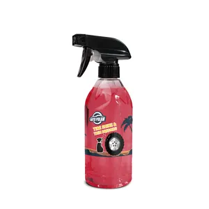 500 ml Spray reich an Schaumstoff Reifenreinigungsschaum-Wachs Autoreinigung Polish für Innen-Außenreinigung
