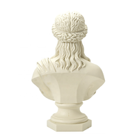 Buste en résine artistique fait à la main, décoration de la maison élégante, statue personnalisée pour le salon, idée de cadeau unique