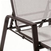 Chaise longue de piscine et de plage moderne, réglable, à gravité zéro, portable et durable, pour l'extérieur, vente en gros