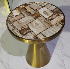 Set di Tavoli da Pranzo e Caffè in Marmo Naturale Personalizzato, <span class=keywords><strong>Arredamento</strong></span> in Pietra per <span class=keywords><strong>Cucina</strong></span> e <span class=keywords><strong>Soggiorno</strong></span>, Piastrelle in Marmo - Product Image 1