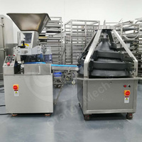Machine à diviser et à arrondir la pâte entièrement automatique 1800 pièces/h 120 kg/h en SUS304 pour pain, pains à burger, pizza