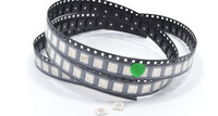 Светодиодный чип SMD 5050 синий 460нм 0.2Вт 5-6Лм 3В, высокояркий синий светодиод для аквариумов, автомобильного и декоративного освещения