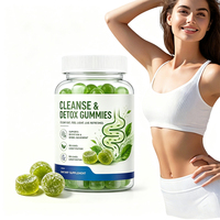 Complément alimentaire Gummies pour un ventre plat, fabricant OEM ODM, Gummies de soutien digestif détox, marque privée