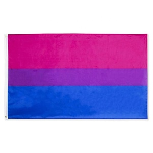 Günstige 5*3 ft Bisexuelle Banner Pride Day Parade Dekoration <span class=keywords><strong>LGBT</strong></span> <span class=keywords><strong>Bi</strong></span> Regenbogen flaggen Bisexuelle Flaggen - Product Image 1