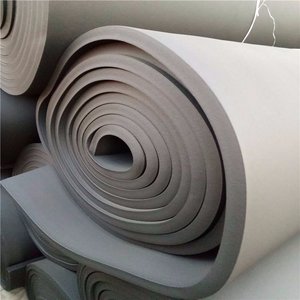 Panneau d'isolation en caoutchouc plastique 1200*8000, classe d'incendie B1, résistant à la chaleur, plaque roulée pour échangeur de chaleur - Product Image 1