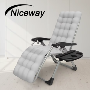 Vente en gros Chaise longue de jardin moderne en métal Zero Gravity Chair Accoudoir Chaise pliante <span class=keywords><strong>pour</strong></span> chambre à coucher, école, salon, hôtel, extérieur - Product Image 1