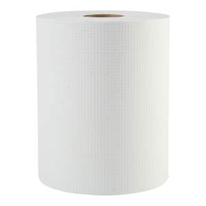 Toallas de Papel Resistentes Boardwalk 6261, 1 Capa, 8 Pulgadas x 600 Pies, Blancas, Núcleo de 2 Pulgadas, Caja de 12 Rollos - Product Image 3