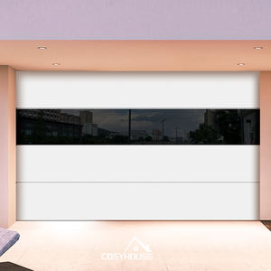 <span class=keywords><strong>Porte</strong></span> <span class=keywords><strong>de</strong></span> <span class=keywords><strong>garage</strong></span> électrique moderne à double battant coulissant latéralement, panneau en aluminium cannelé, <span class=keywords><strong>porte</strong></span> <span class=keywords><strong>de</strong></span> <span class=keywords><strong>garage</strong></span> intelligente pour villas et projets résidentiels - Product Image 4