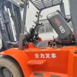 Chine Chariot élévateur HELI CPCD100 d'occasion Chariot élévateur diesel 10 tonnes Prix à vendre à Shanghai - Product Image 4